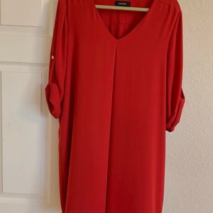 Women’s red designer dress size XL